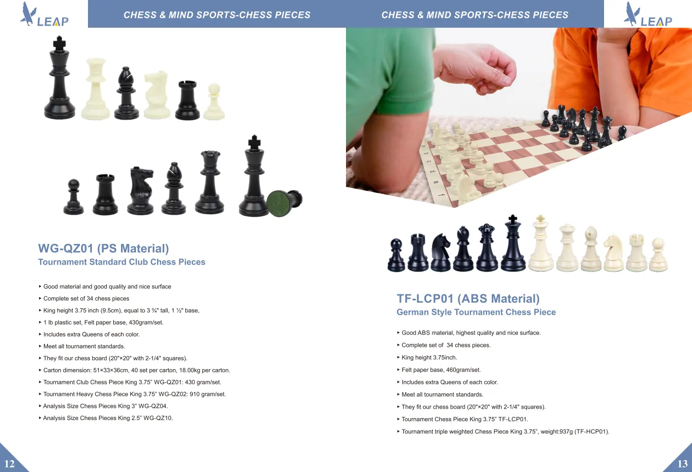 Chess Pieces & Sets · Catalogue sheet 2