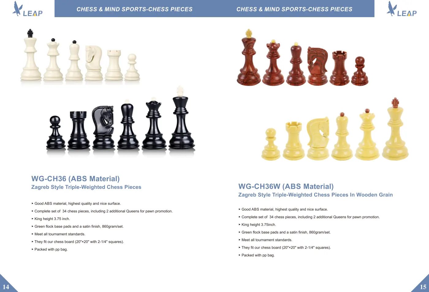 Chess Pieces & Sets · Catalogue sheet 3