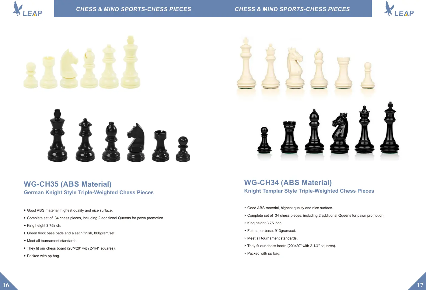 Chess Pieces & Sets · Catalogue sheet 4