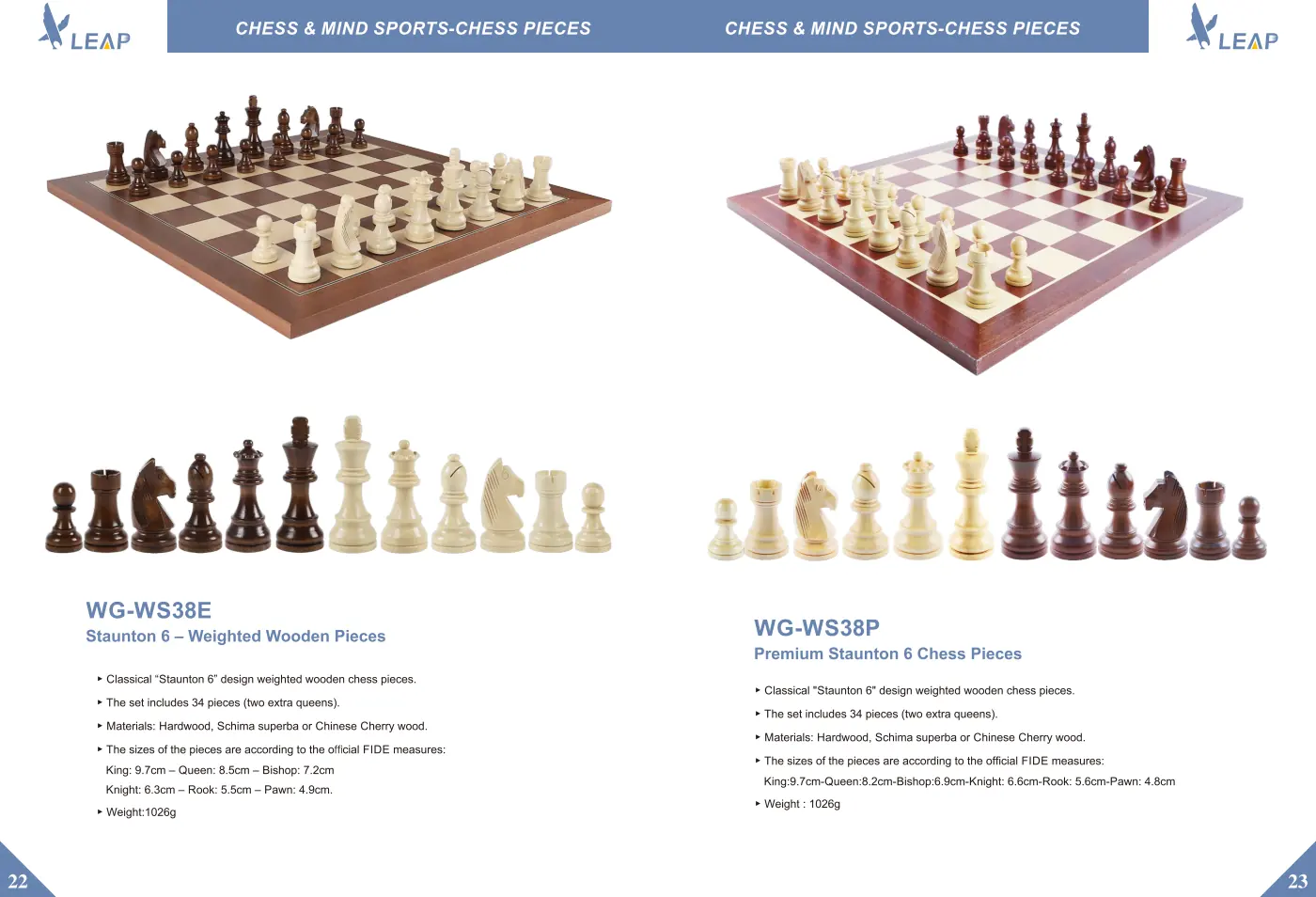 Chess Pieces & Sets · Catalogue sheet 7
