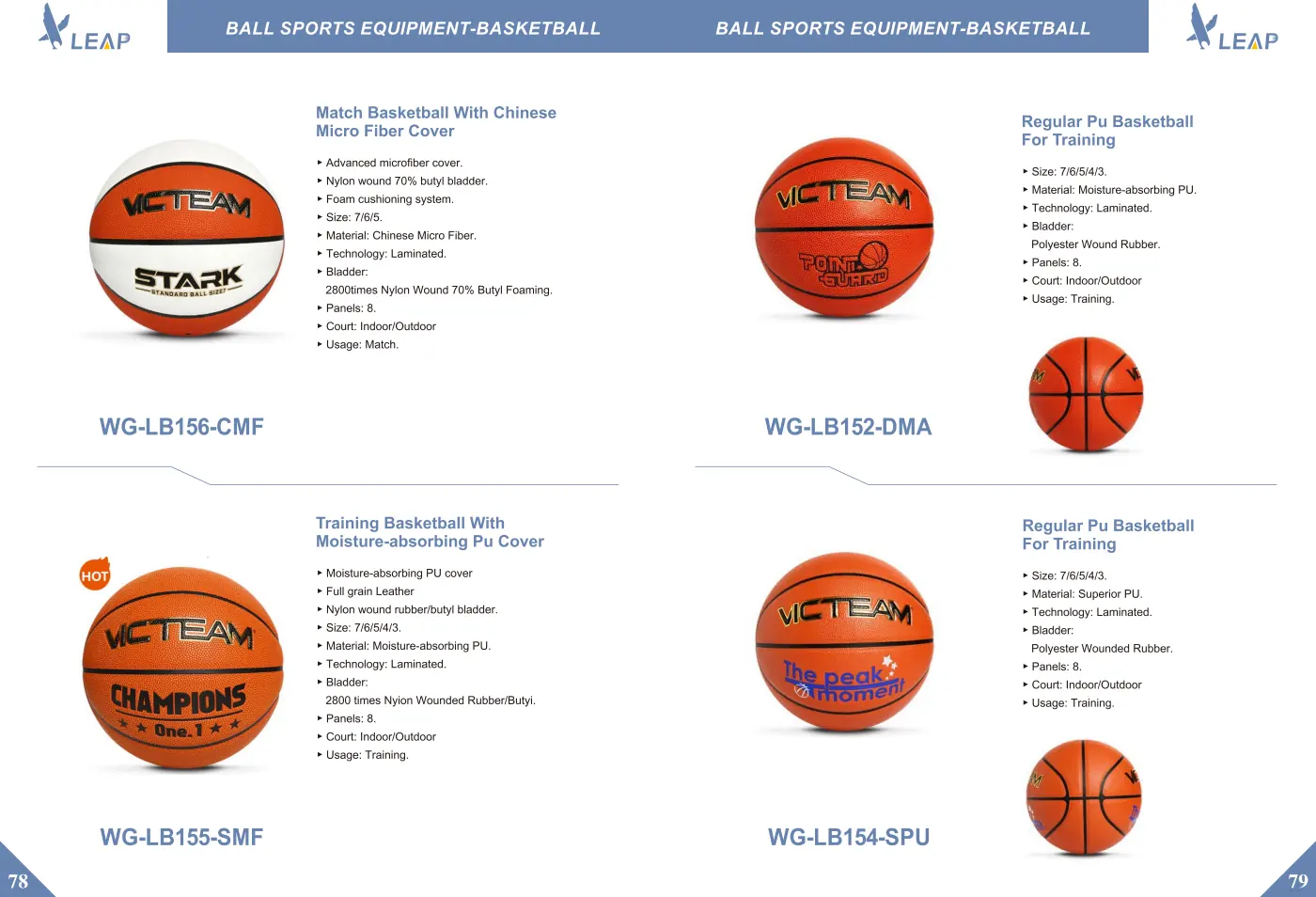 Ball Sports · Catalogue sheet 3