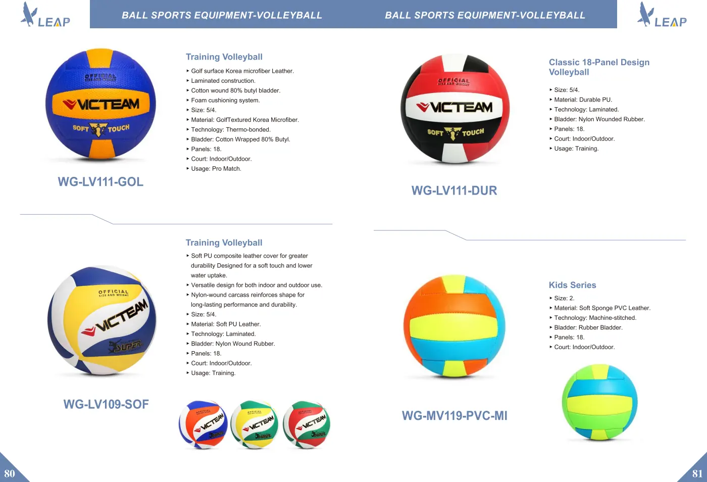 Ball Sports · Catalogue sheet 4