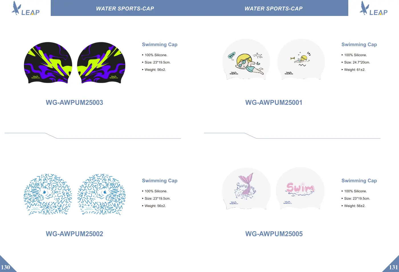 Water Sports · Catalogue sheet 2