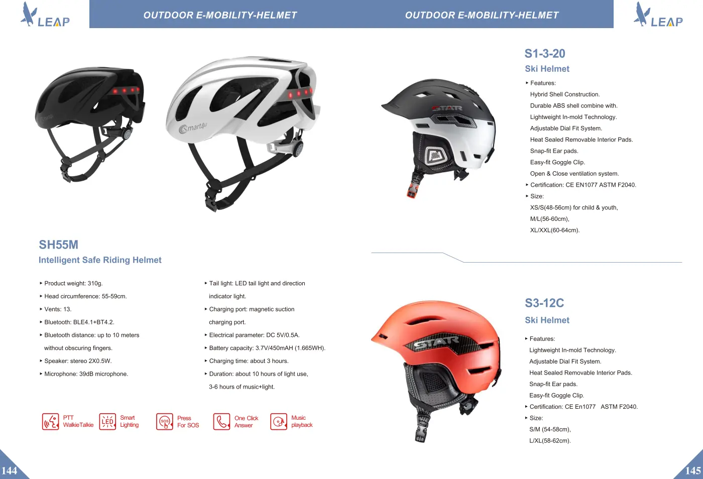 Outdoor E-Mobility · Catalogue sheet 6