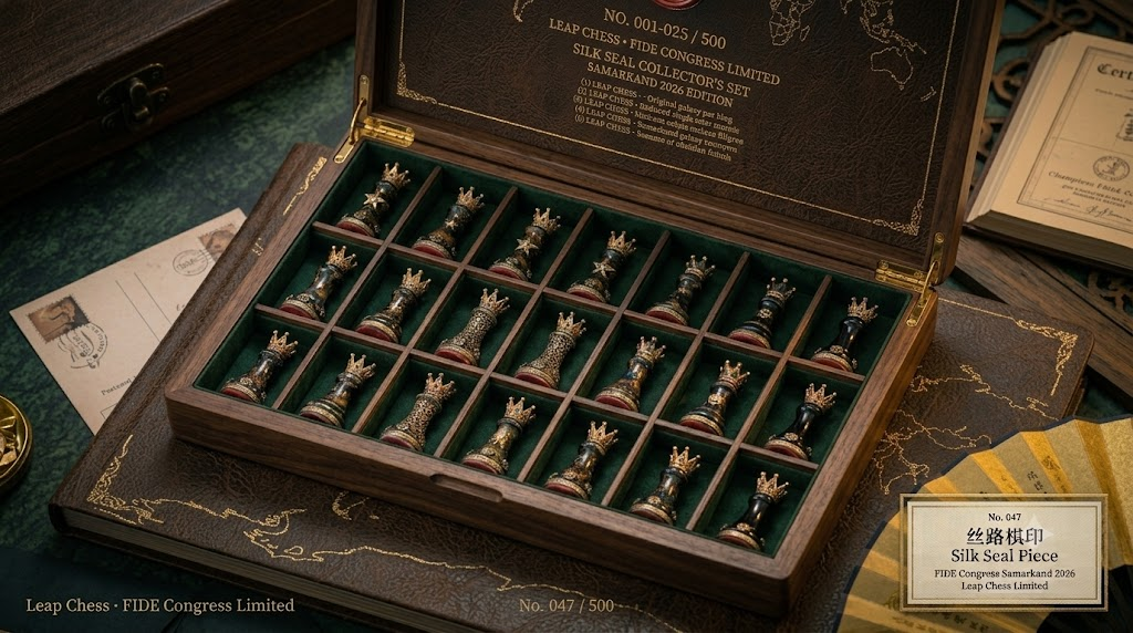 Turn one chess set into a repeatable brand asset
