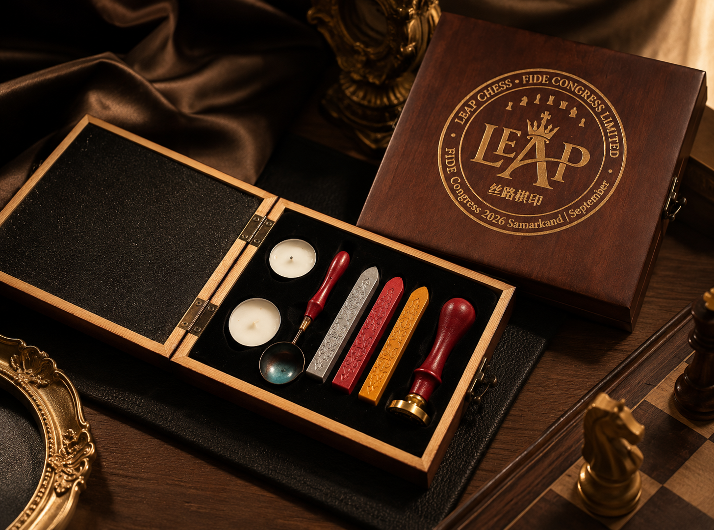 Chess Wax Seal Gift Kit