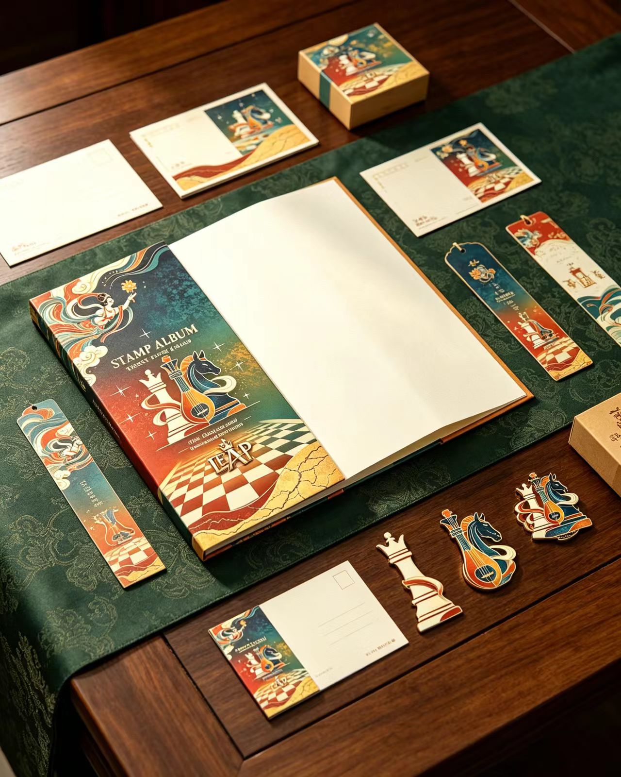 Folding Stamp Album