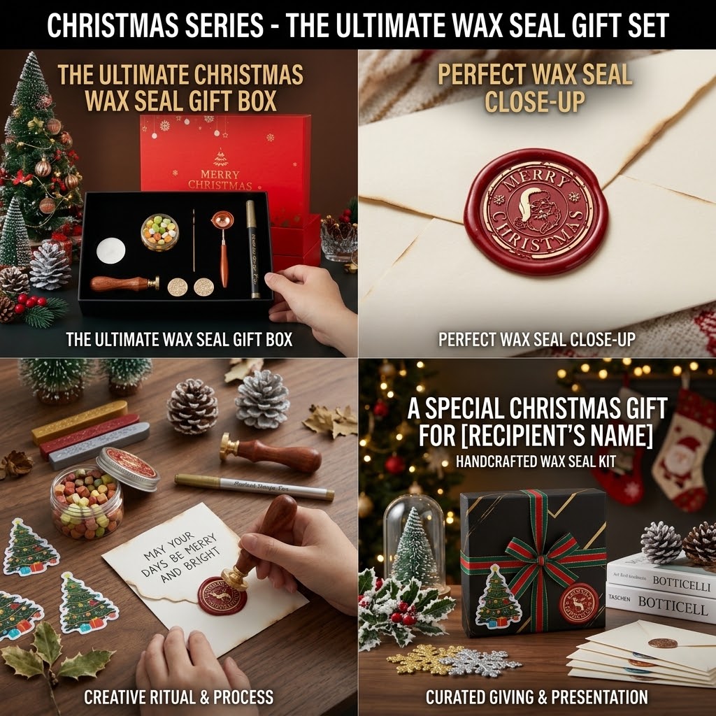 Christmas Wax Seal Gift Set